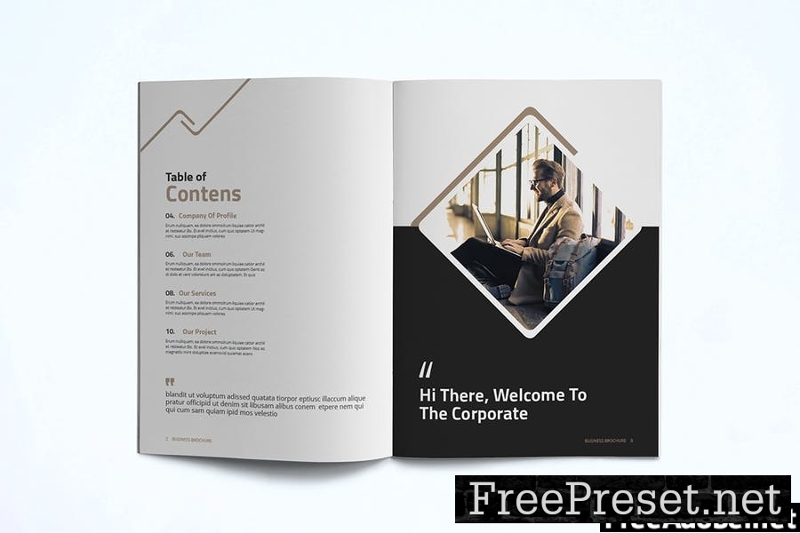 Business Brochure 3TFSUCJ