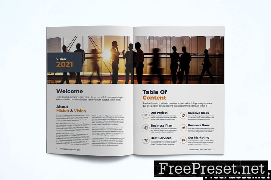 Business Brochure B8ZRBR8