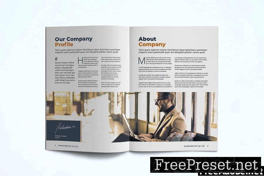 Business Brochure B8ZRBR8