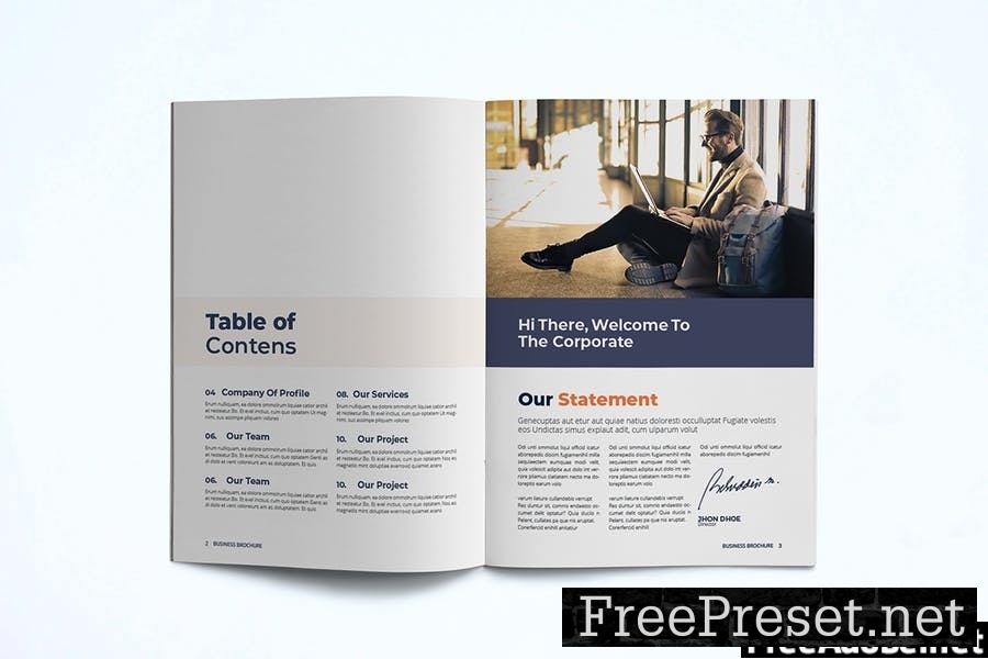 Business Brochure Template