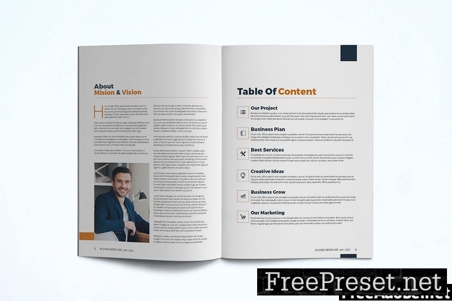 Business Brochure Template