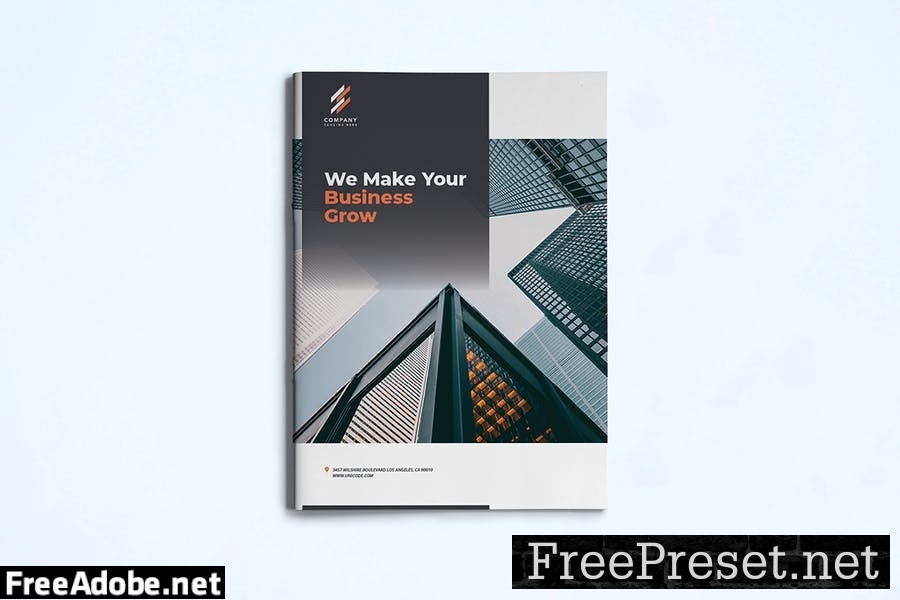 Business Brochure Template SNCMZB8