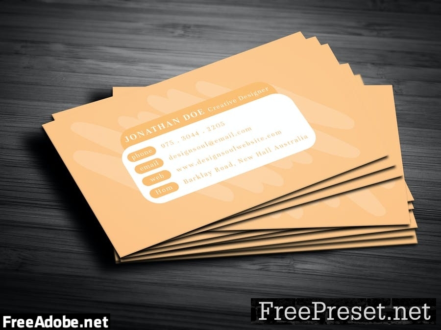 Business Card 4EF8T3