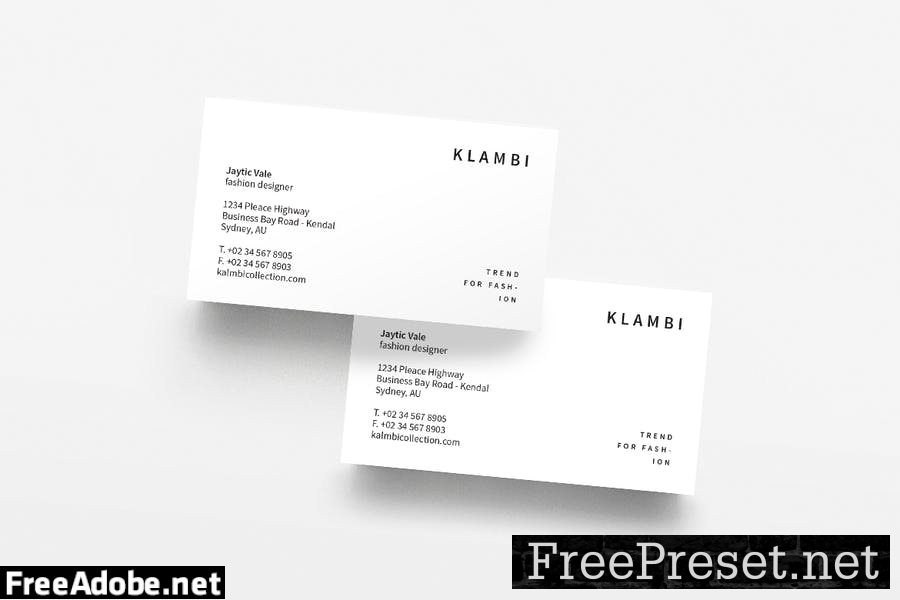 Business Card FLE5A5