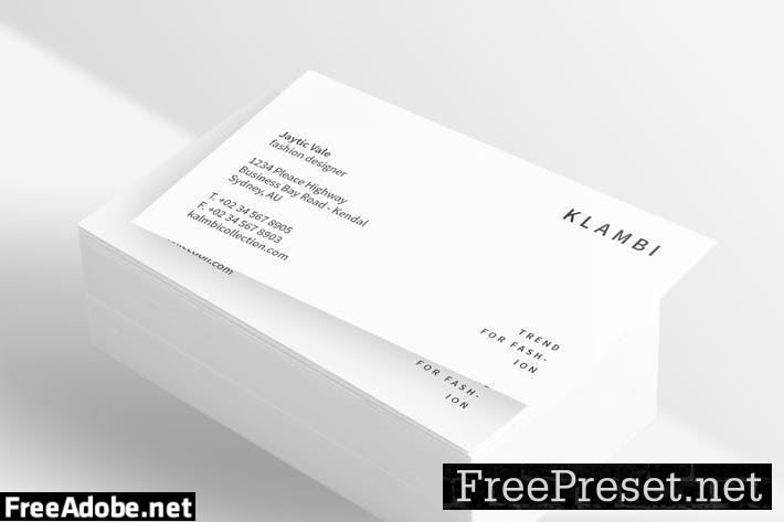 Business Card FLE5A5