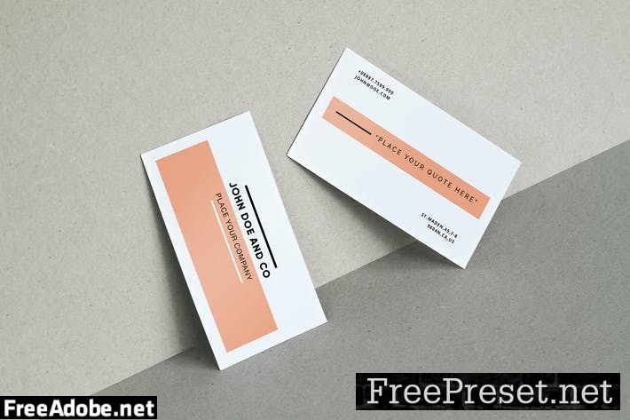 Business Card Mockup 968KFA8