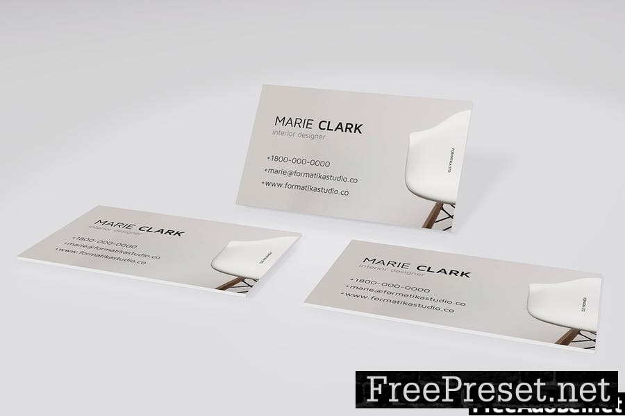 Business Card Mockup JM5B853