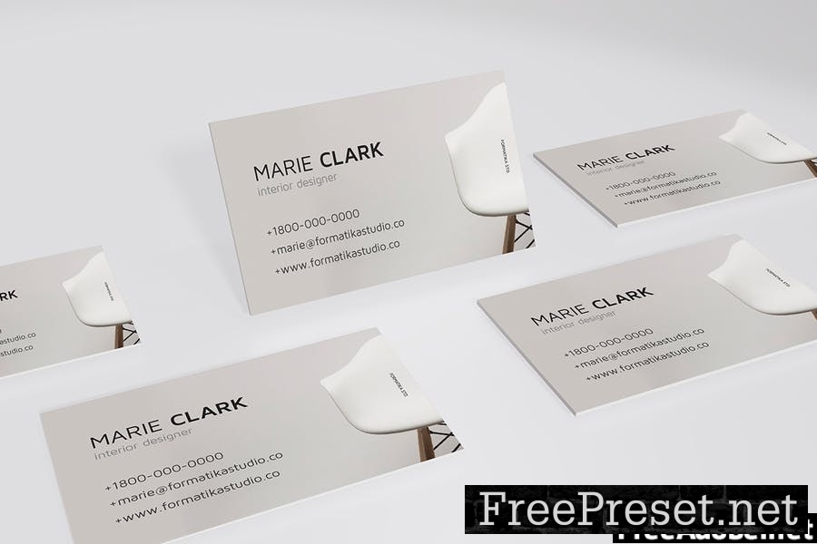 Business Card Mockup JM5B853