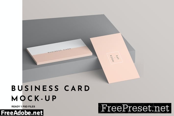 Business Card Mockup QPNGEES