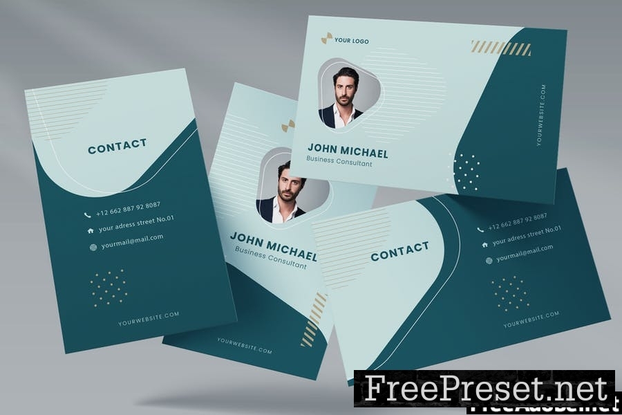 Business Card Vol.27 Modern Businessman