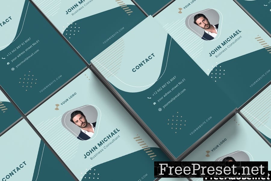 Business Card Vol.27 Modern Businessman