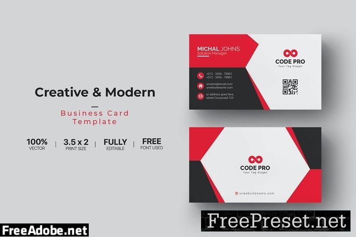 Business Card VXCCWXB