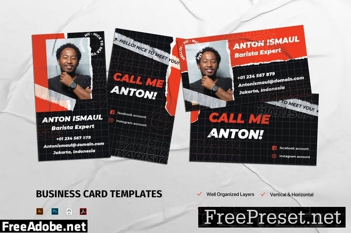 Business Cards 744RMS6