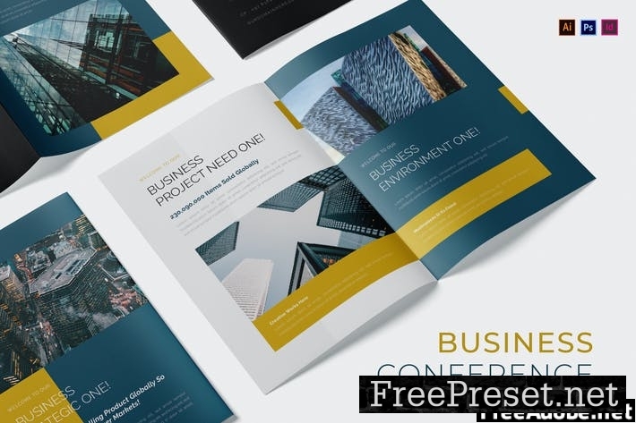 Business Conference Brochure VGZ839C