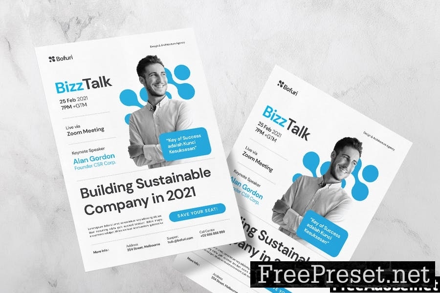 Business Conference Flyer Template