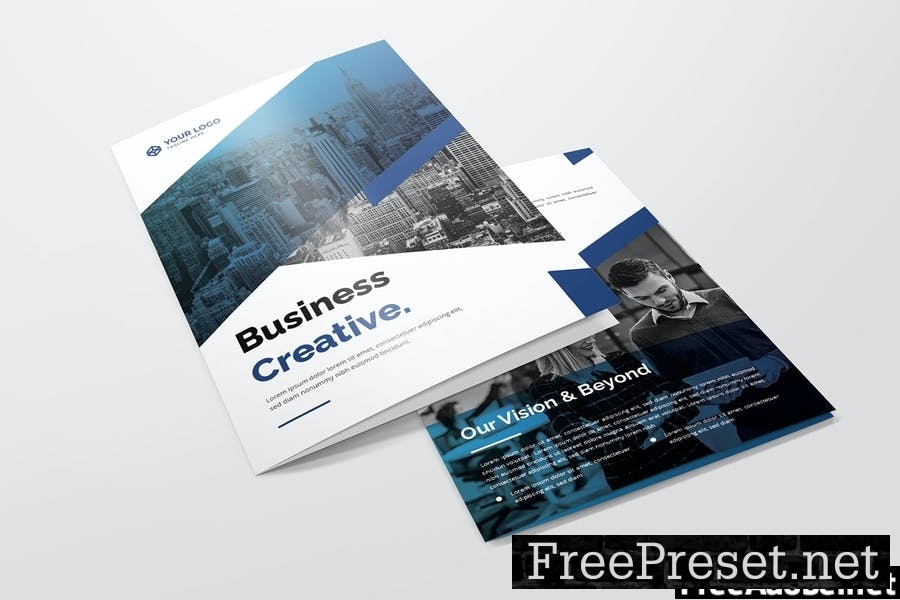 Business Creative Bifold Brochure