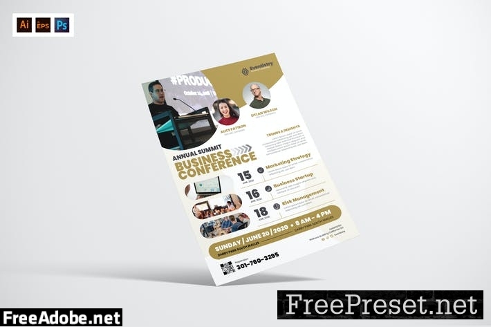 Business Event Flyer Design 6M5VKZS