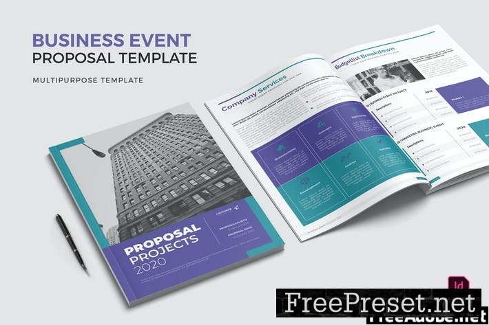 Business Event | Proposal Template SHZV24E