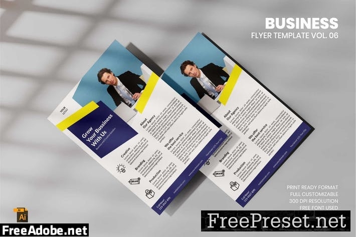 Business Flyer Design Vol.06 VYXATEX