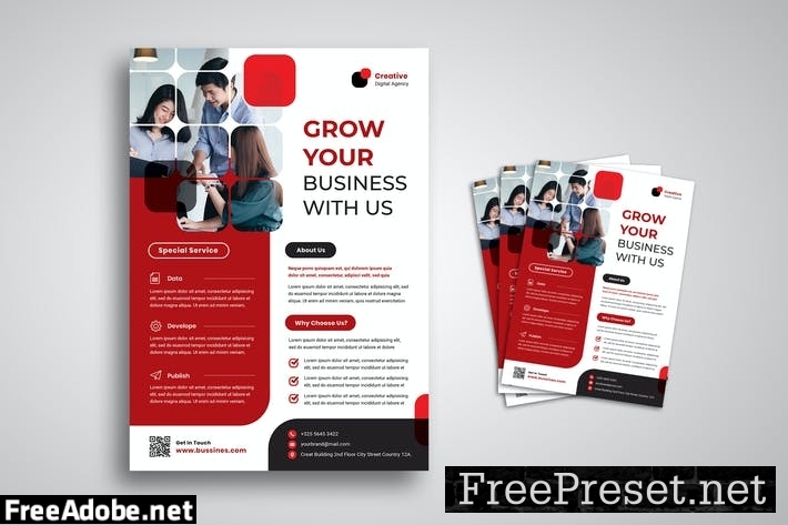 Business Flyer FKGL9GR