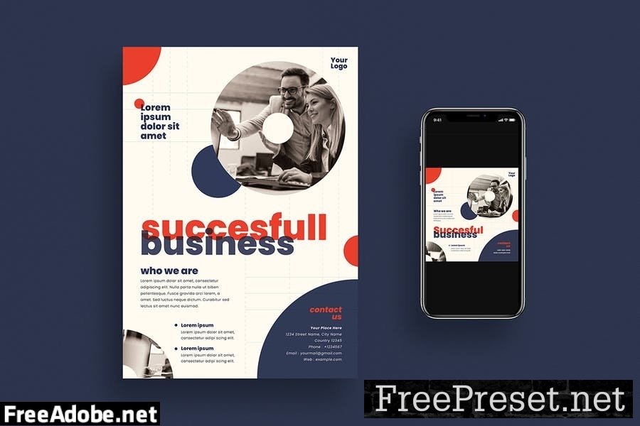 Business Flyer Set 9BCUSR2