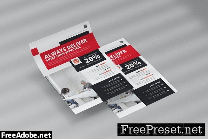 Business Flyer Template 7S8M5ZY