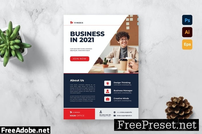 Business Flyer Template ASWZ7YQ