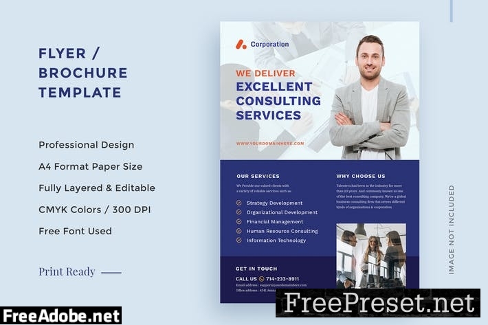 Business Flyer Template 6XAMUYZ