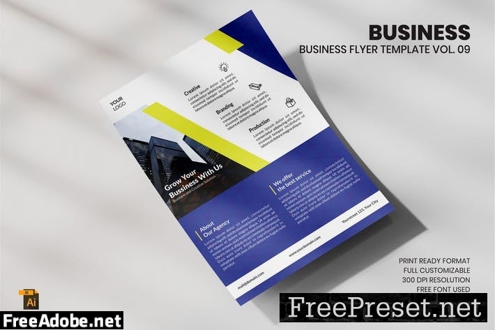 Business Flyer Template Vol. 09 CXHFHUQ