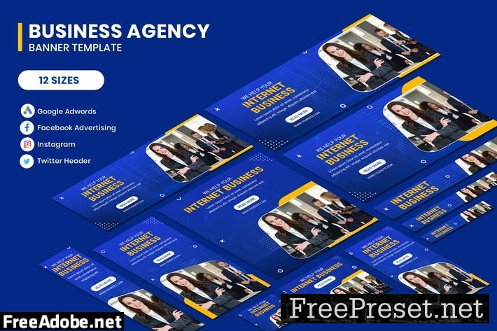 Business Google Adwords Banner Template 36TXQ66