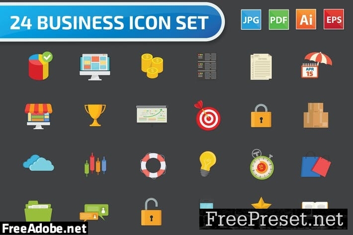 Business Icon Set T2RRWC2