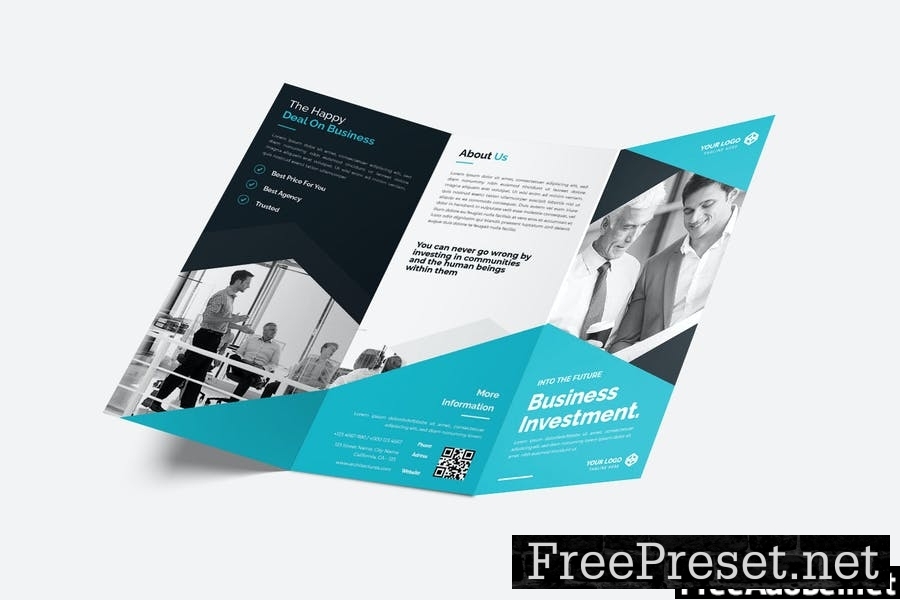 Business Investment Trifold Brochure