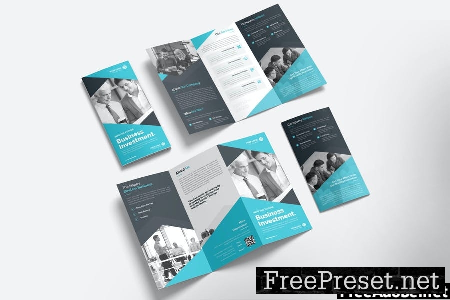 Business Investment Trifold Brochure