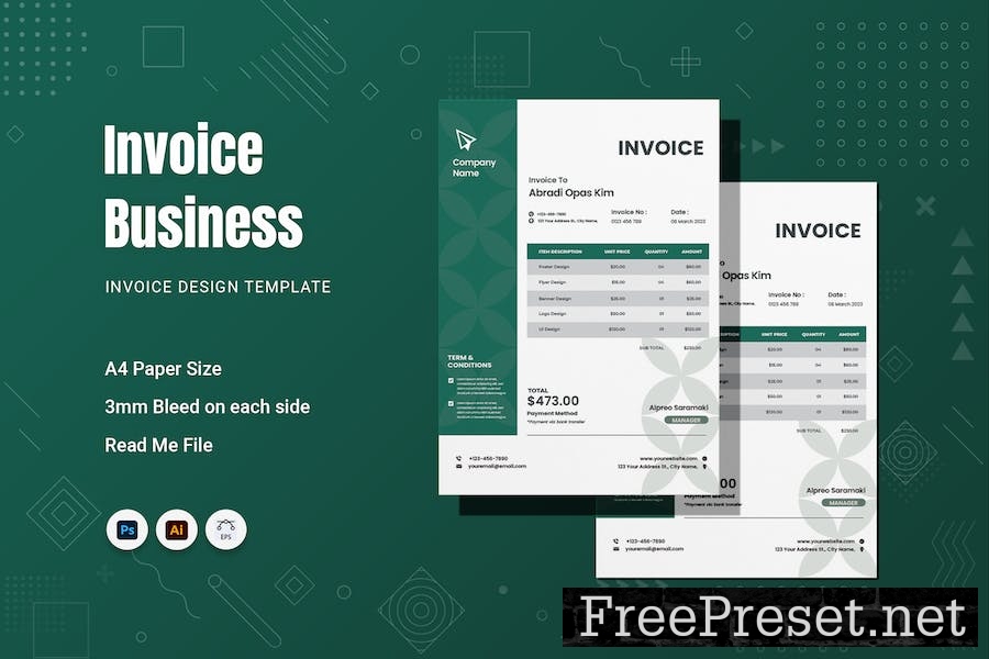 Business Invoice