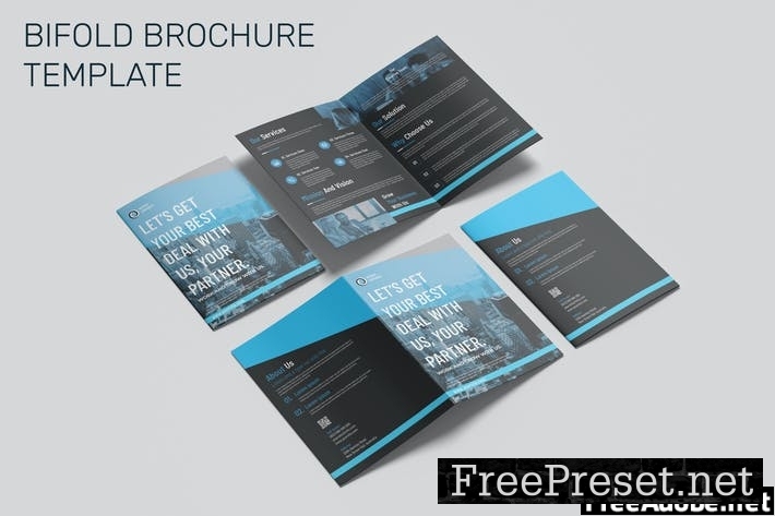 Business Partner Bifold Brochure Template HDVFTNZ