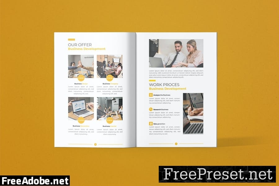 Business Plan - Brochure Template