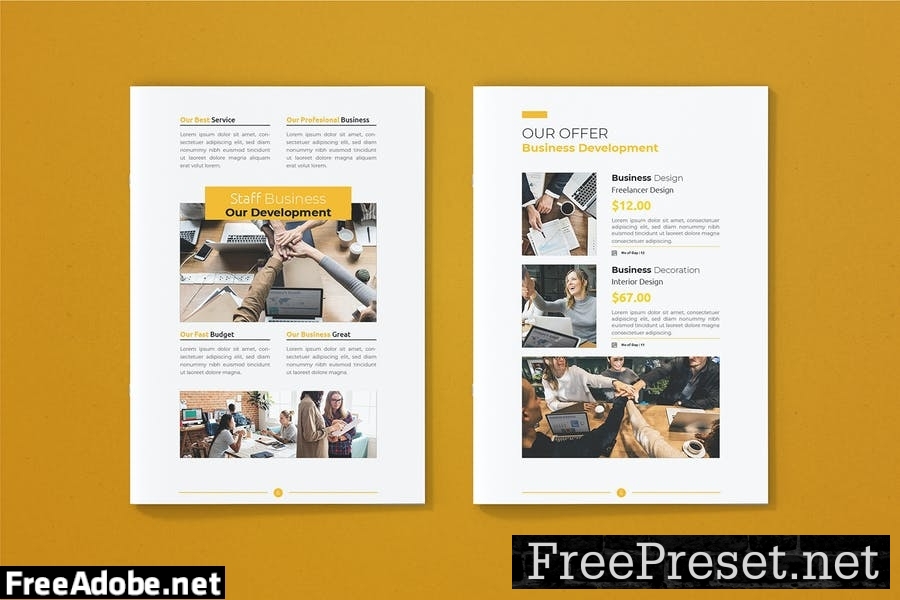 Business Plan - Brochure Template