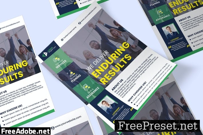 Business Poster PSD Template 7DG9FZ9