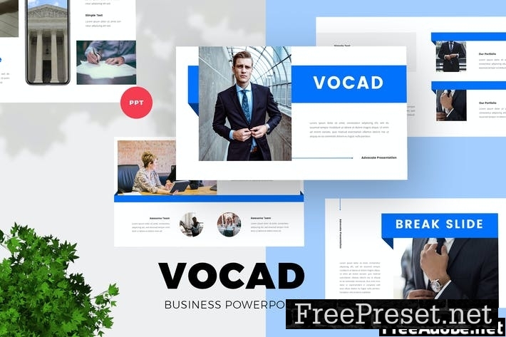 Business PowerPoint Presentation Template CA8FWRQ