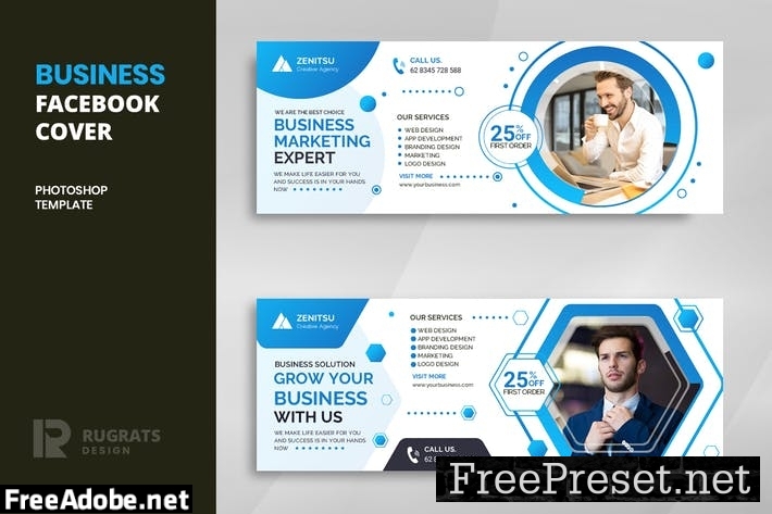 Business r13 Facebook Cover Template K349ZQY