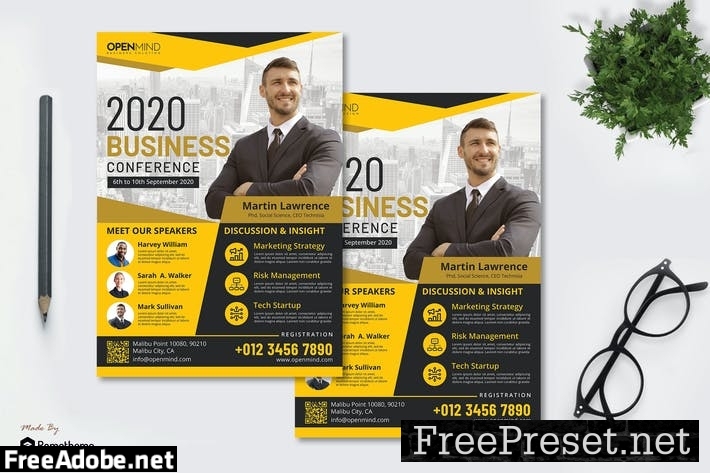 Business Seminar vol.01 - Flyer RB DWSNFRE