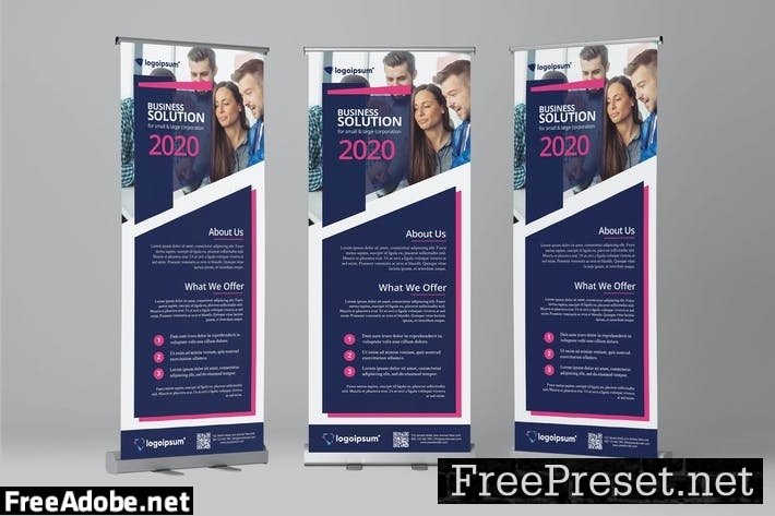 Business Solution - Roll Banner AH52ERJ