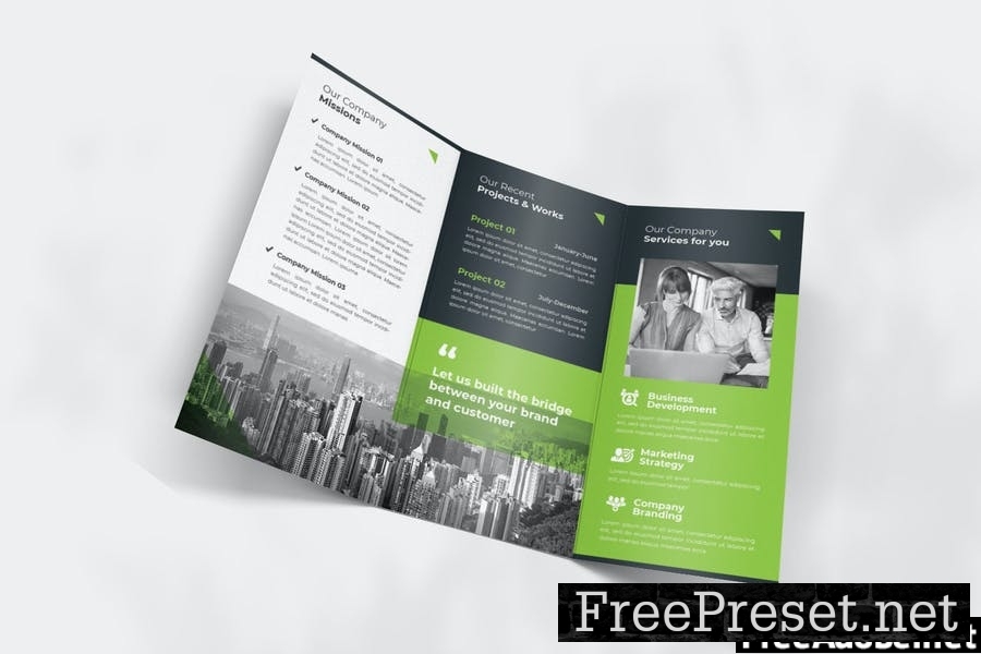 Business Trifold Brochure