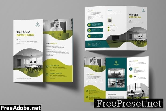 Business Trifold Brochure BXEJW48