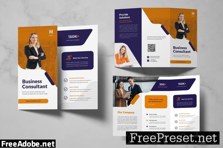 Business Trifold Brochure L2MJESL