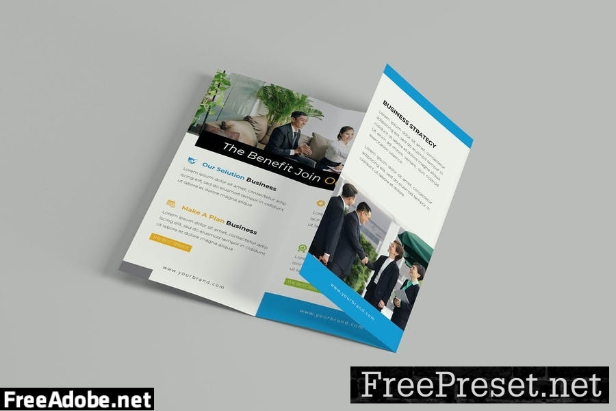 Business | Trifold Brochure Template 5VKTQ3M