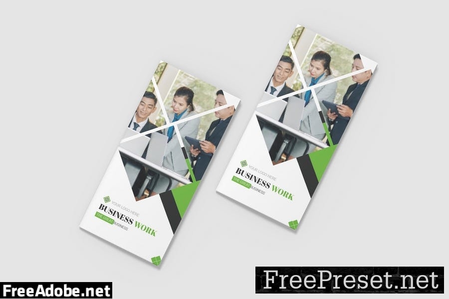 Business Work Trifold Brochure