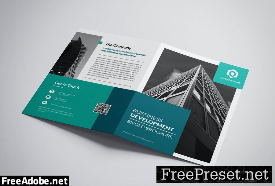 Bussiness Corporate Bifold Brochure UFPLYA