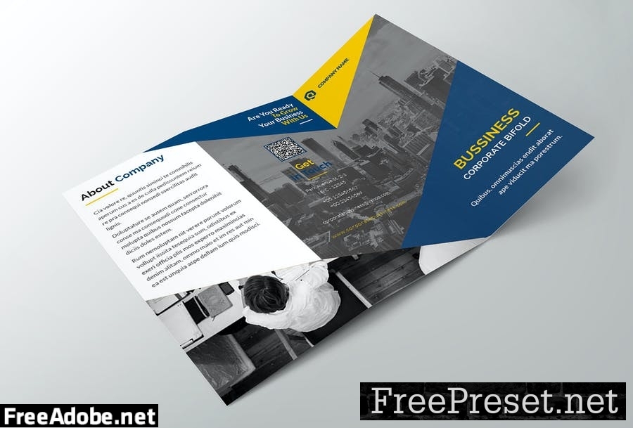 Bussiness Corporate Trifold UQBQNF