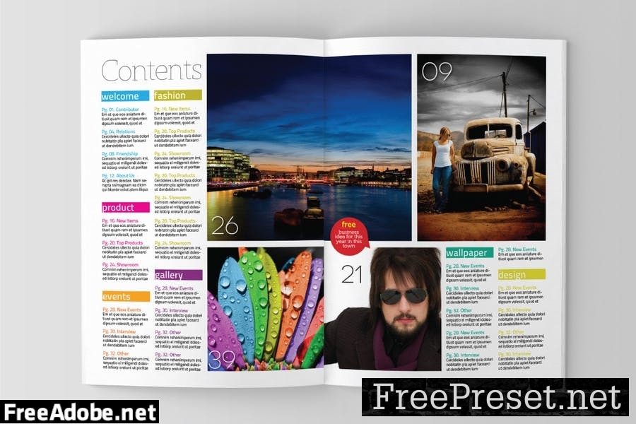 BUSSINESS - Design Magazine Template EU28D9